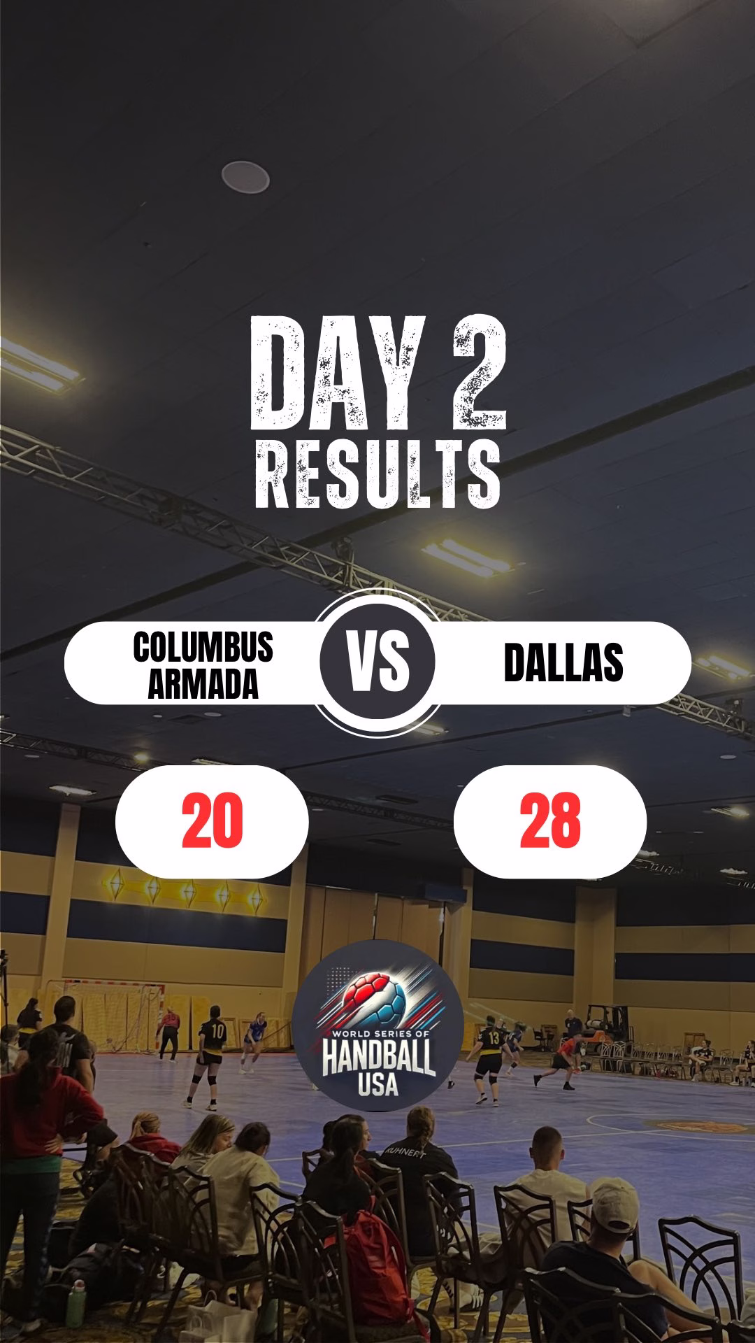 Dallas Team Handball Club [28 – 20] Columbus Armada