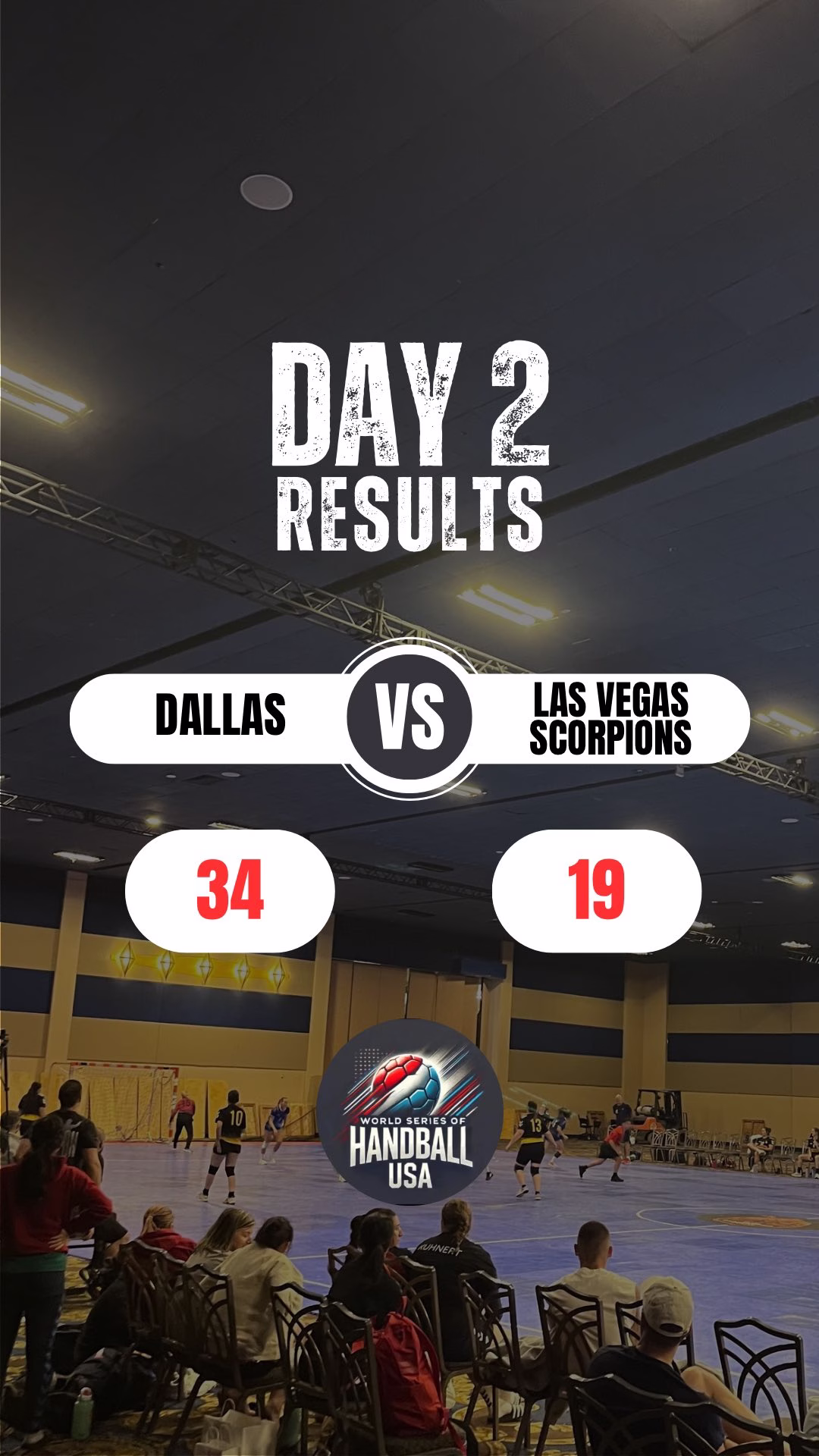 Dallas THC [34 – 19] Las Vegas Scorpions
